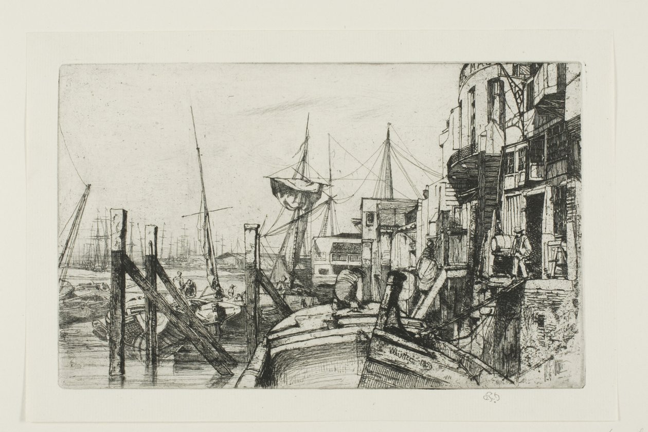 Limehouse av James Abbott McNeill Whistler