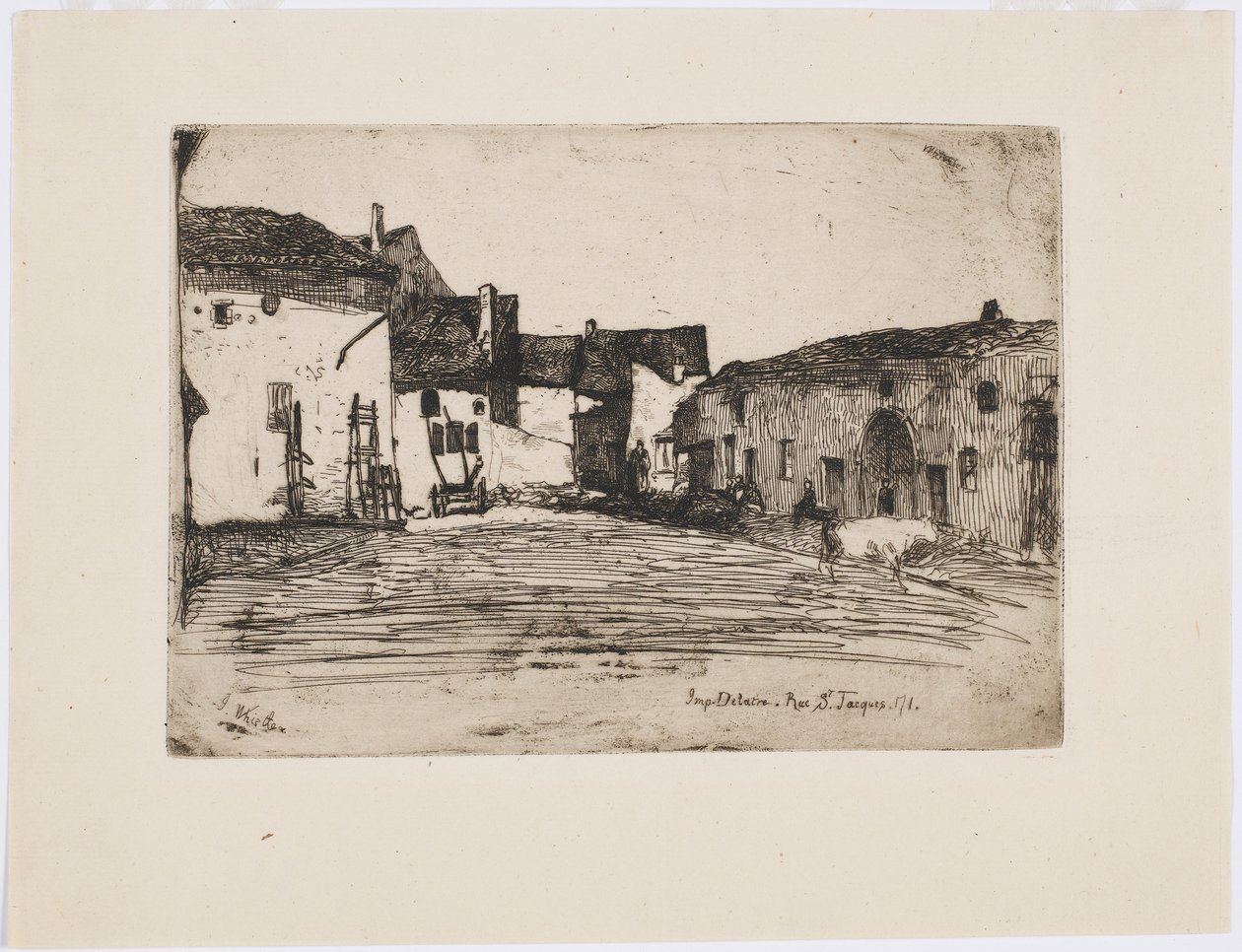 Liverdun av James Abbott McNeill Whistler