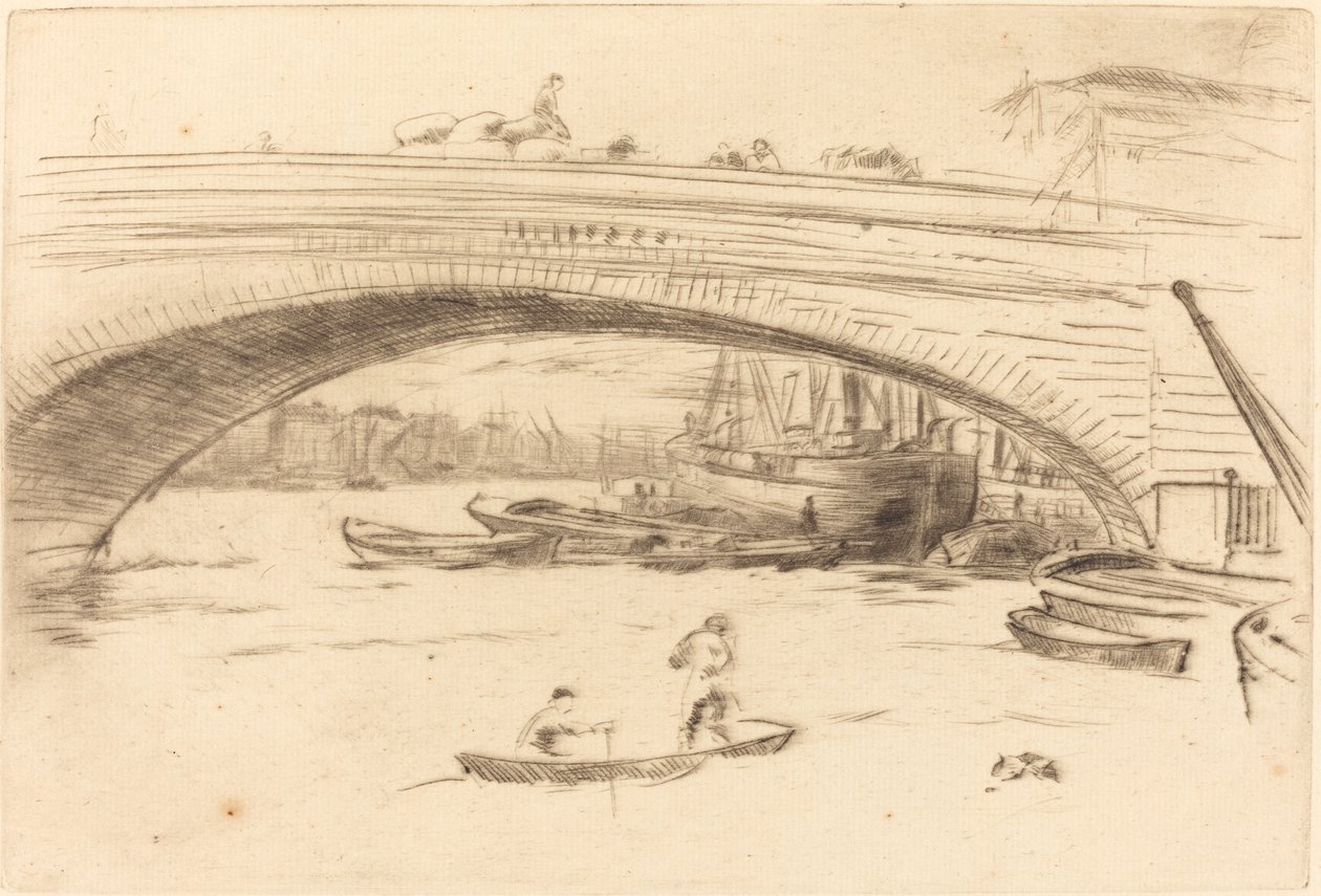 London Bridge av James Abbott McNeill Whistler