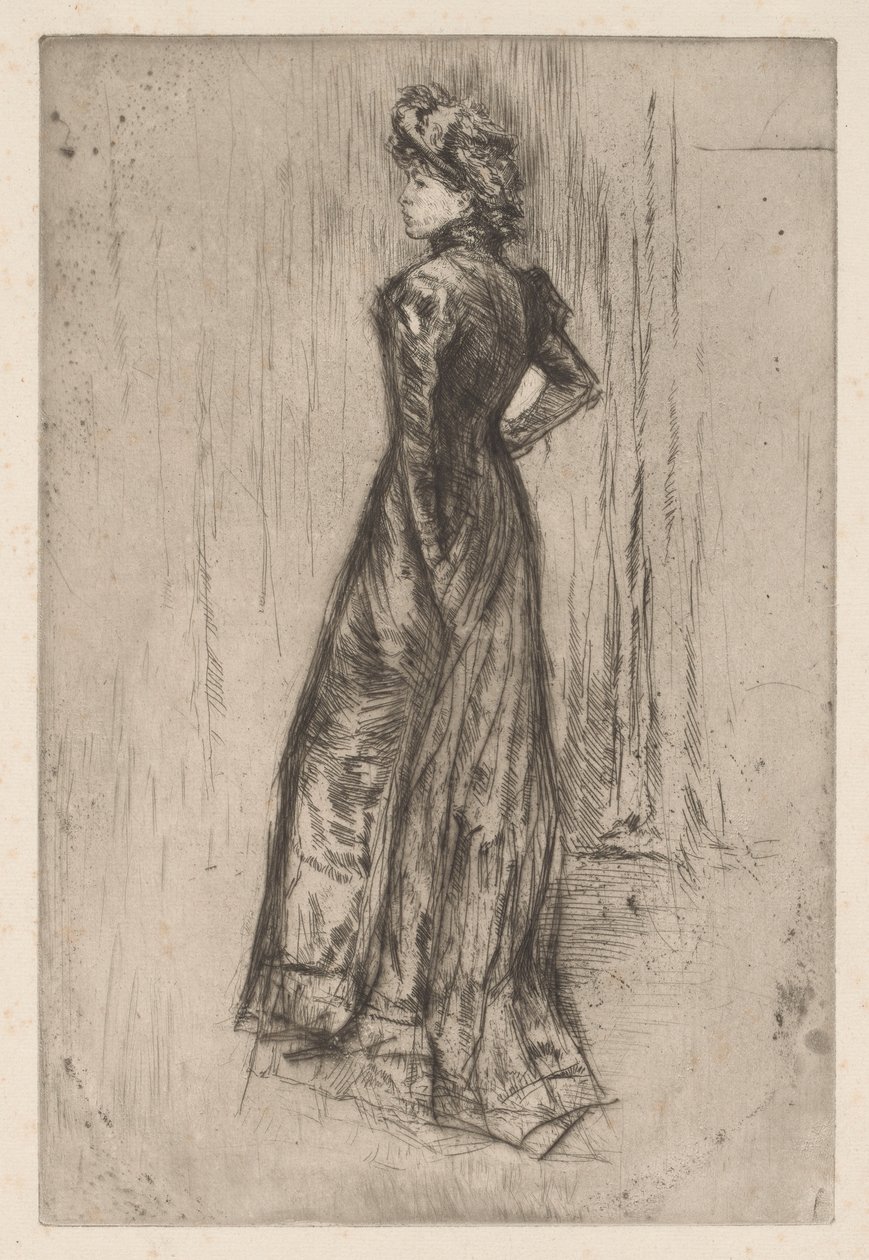 Maud, Stående av James Abbott McNeill Whistler