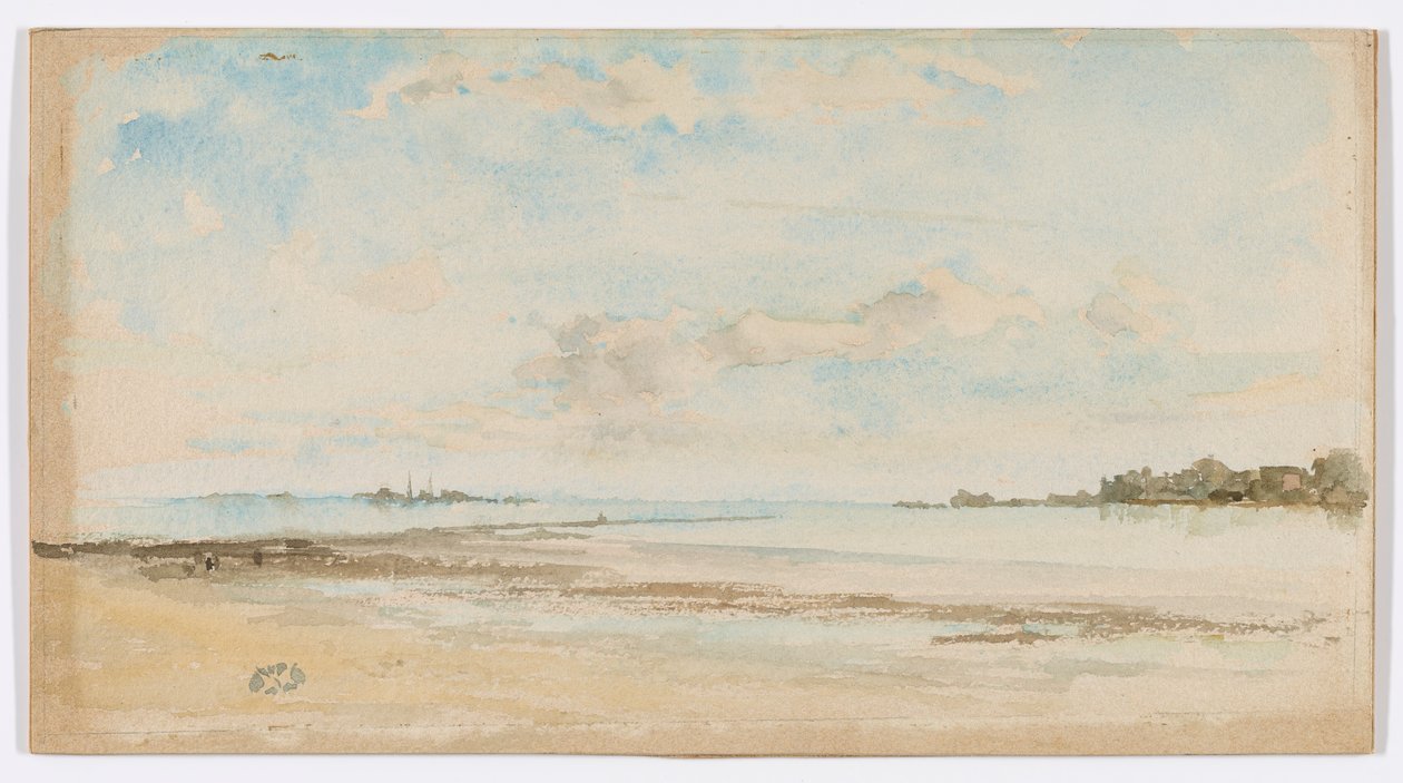 Note i blått og opal-jersey av James Abbott McNeill Whistler