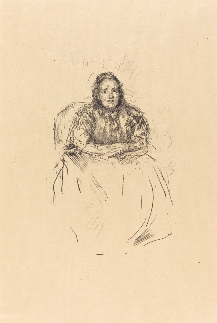 Portrettstudie: Mrs. Philip av James Abbott McNeill Whistler