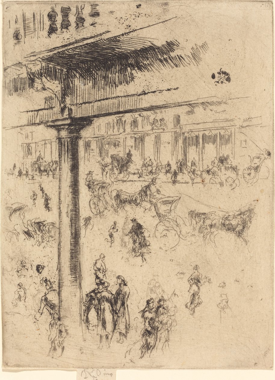 Regents kvadrant av James Abbott McNeill Whistler
