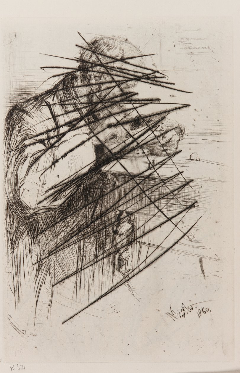 Riault (Tregravøren) av James Abbott McNeill Whistler