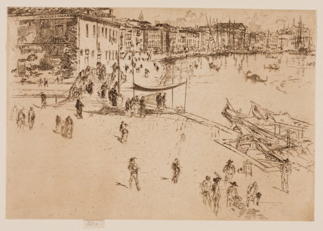 Riva, nr. 2 av James Abbott McNeill Whistler