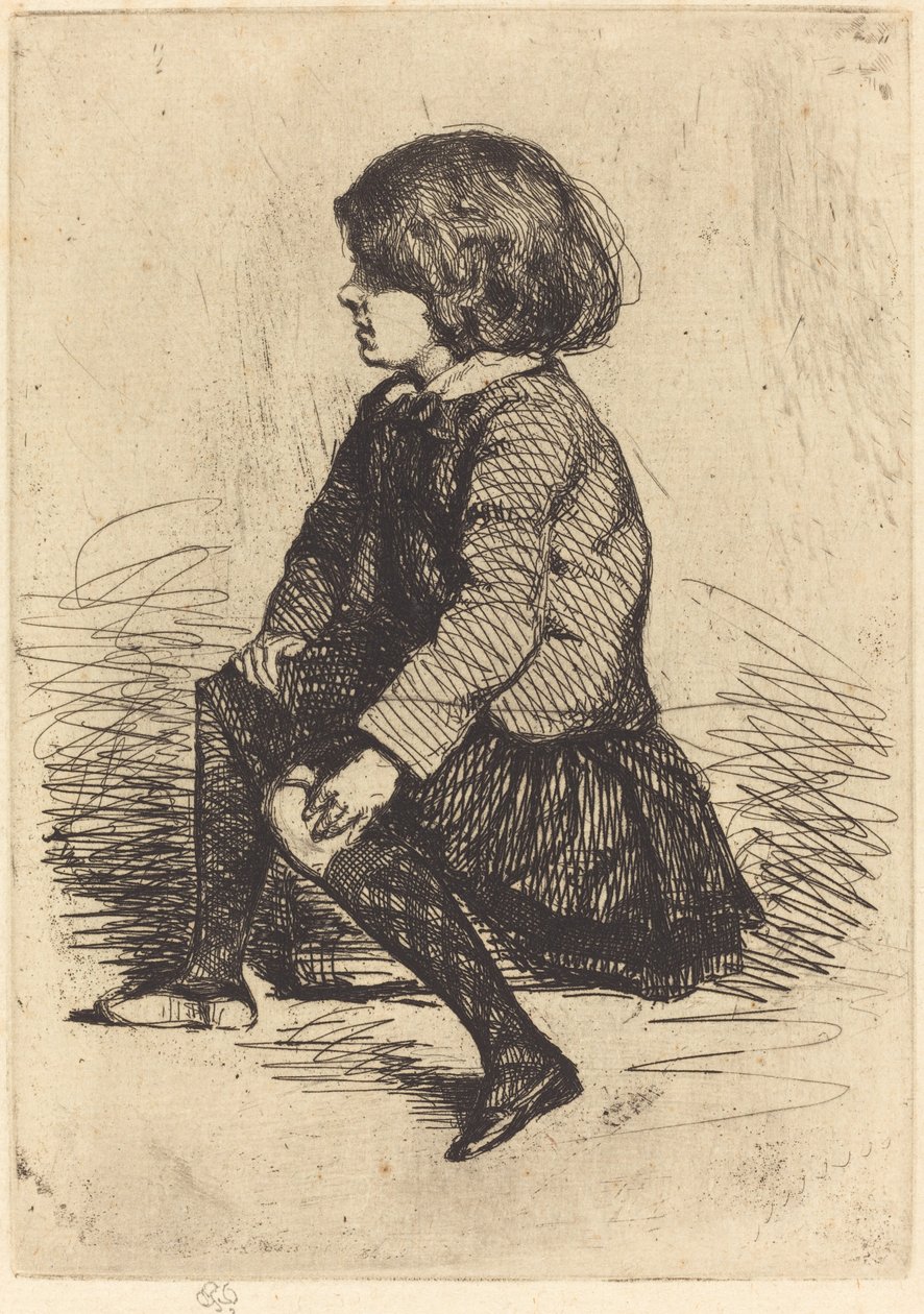 Seymour, sittende av James Abbott McNeill Whistler