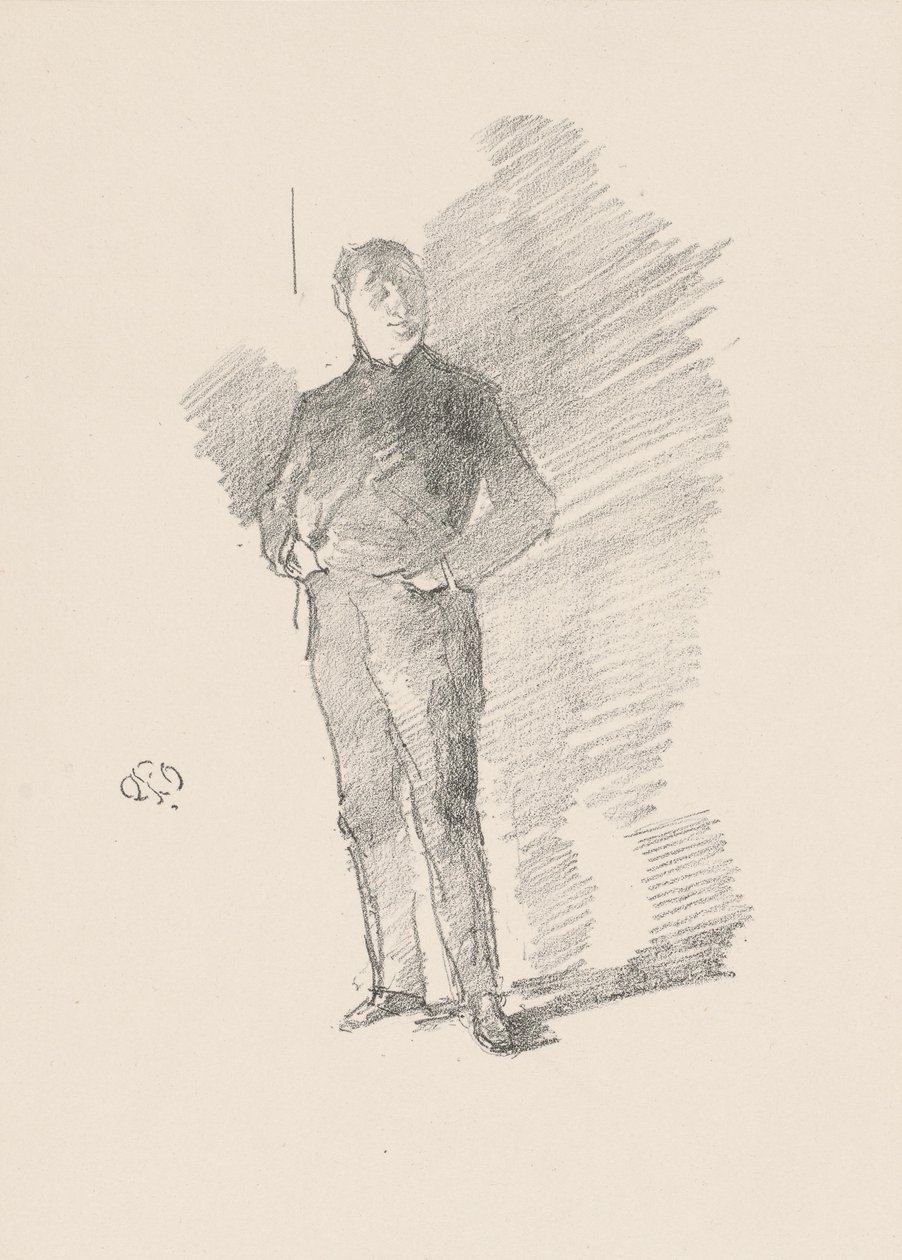 Studie nr. 2: Mr. Thomas Way av James Abbott McNeill Whistler