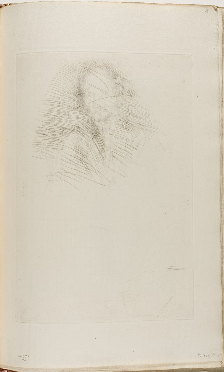 Swinburne av James Abbott McNeill Whistler