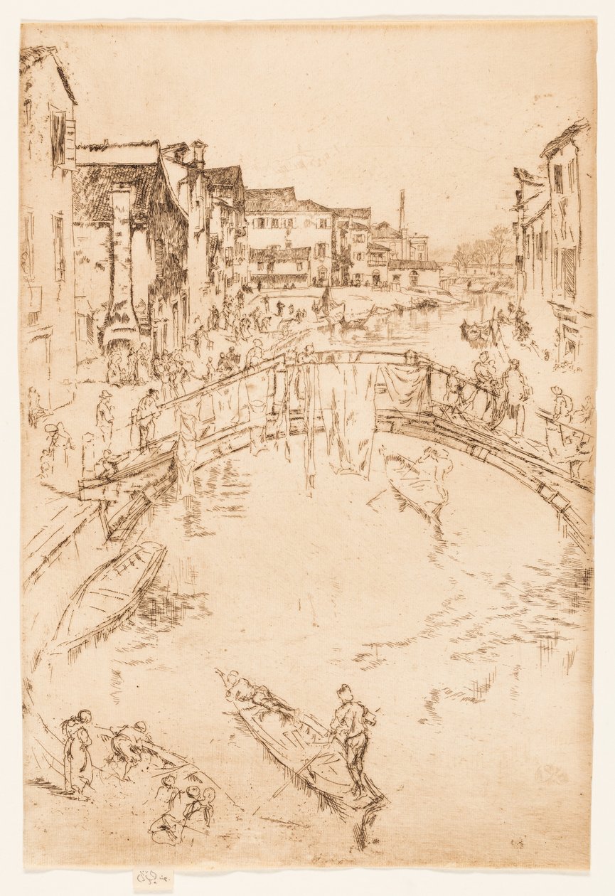 Broen, Santa Marta av James Abbott McNeill Whistler