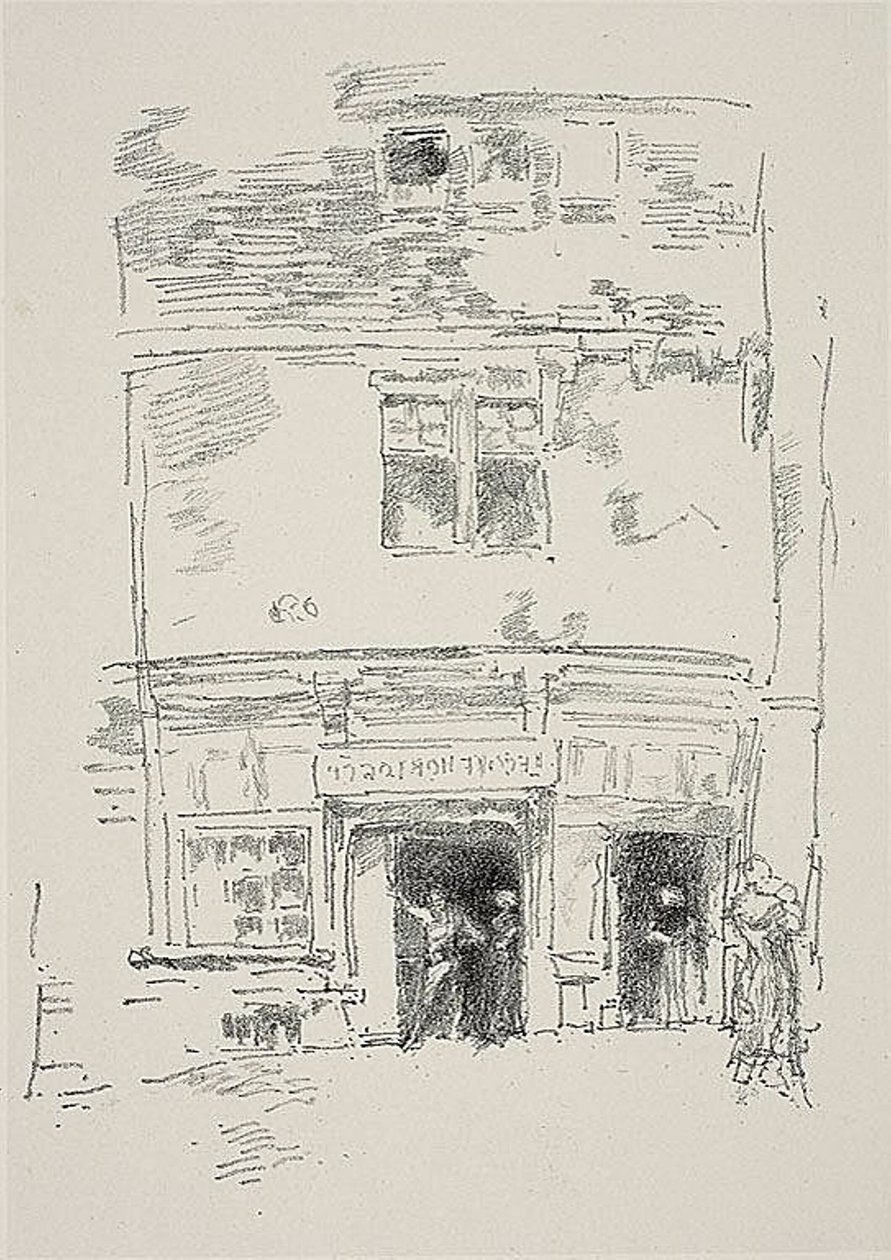 Klokkemakerne, Paimpol av James Abbott McNeill Whistler