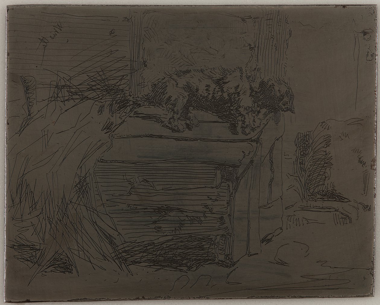Hunden på kennelen av James Abbott McNeill Whistler