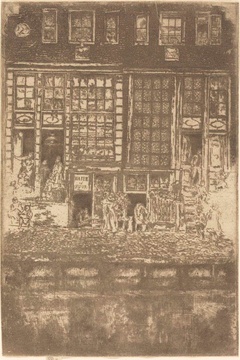 Det broderte gardinet av James Abbott McNeill Whistler