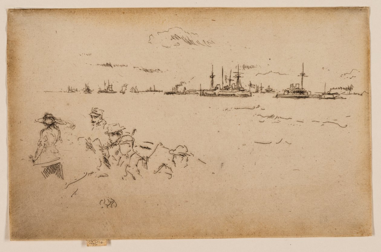 Flåten: Overvåkere av James Abbott McNeill Whistler