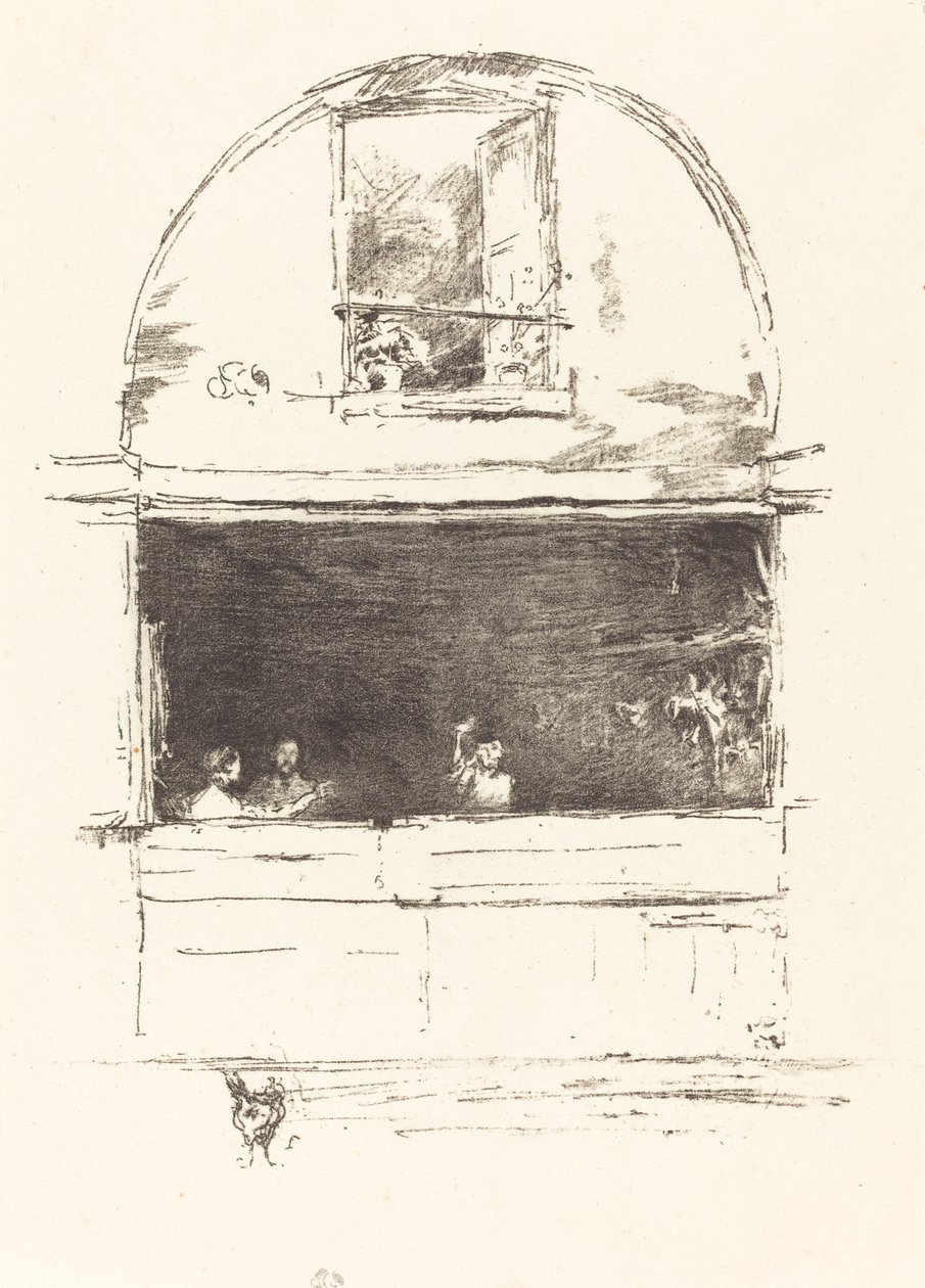 The Forge, Passage du Dragon av James Abbott McNeill Whistler