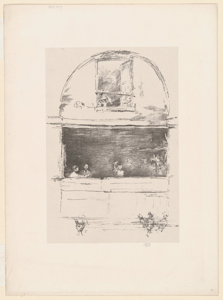 The Forge, Passage du Dragon av James Abbott McNeill Whistler