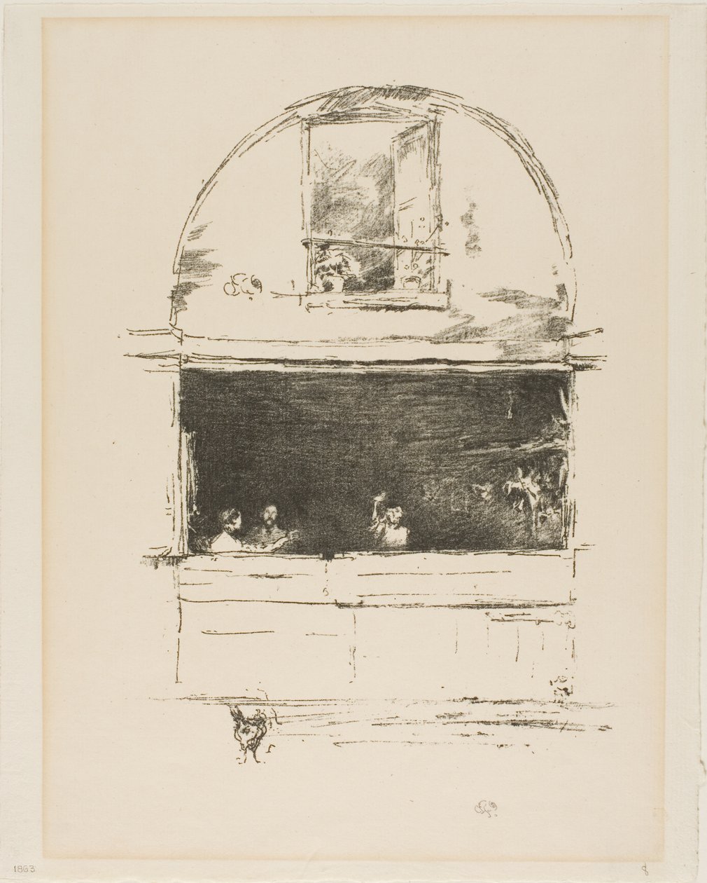 The Forge, Passage du Dragon av James Abbott McNeill Whistler