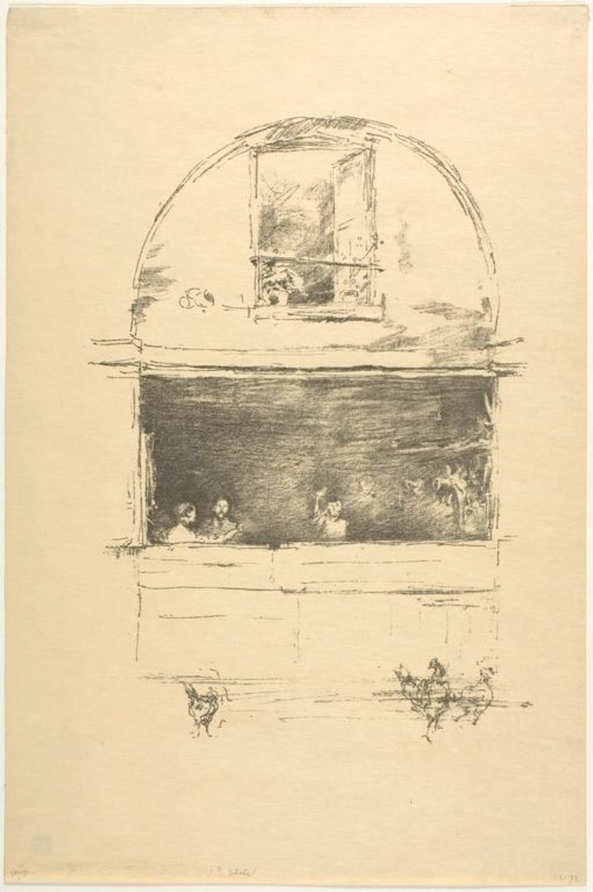 The Forge, Passage du Dragon av James Abbott McNeill Whistler