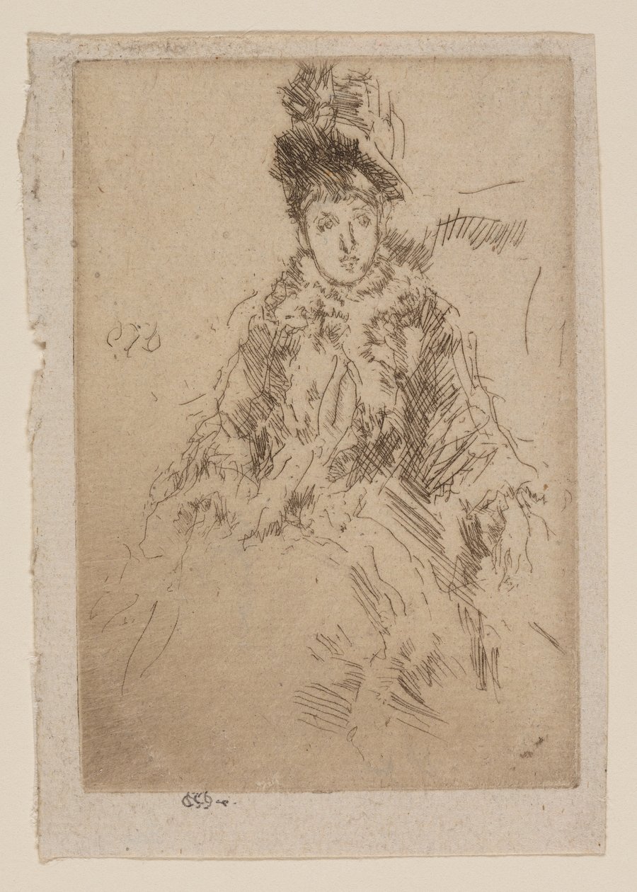 Pels Tippet: Frøken Lenoir av James Abbott McNeill Whistler