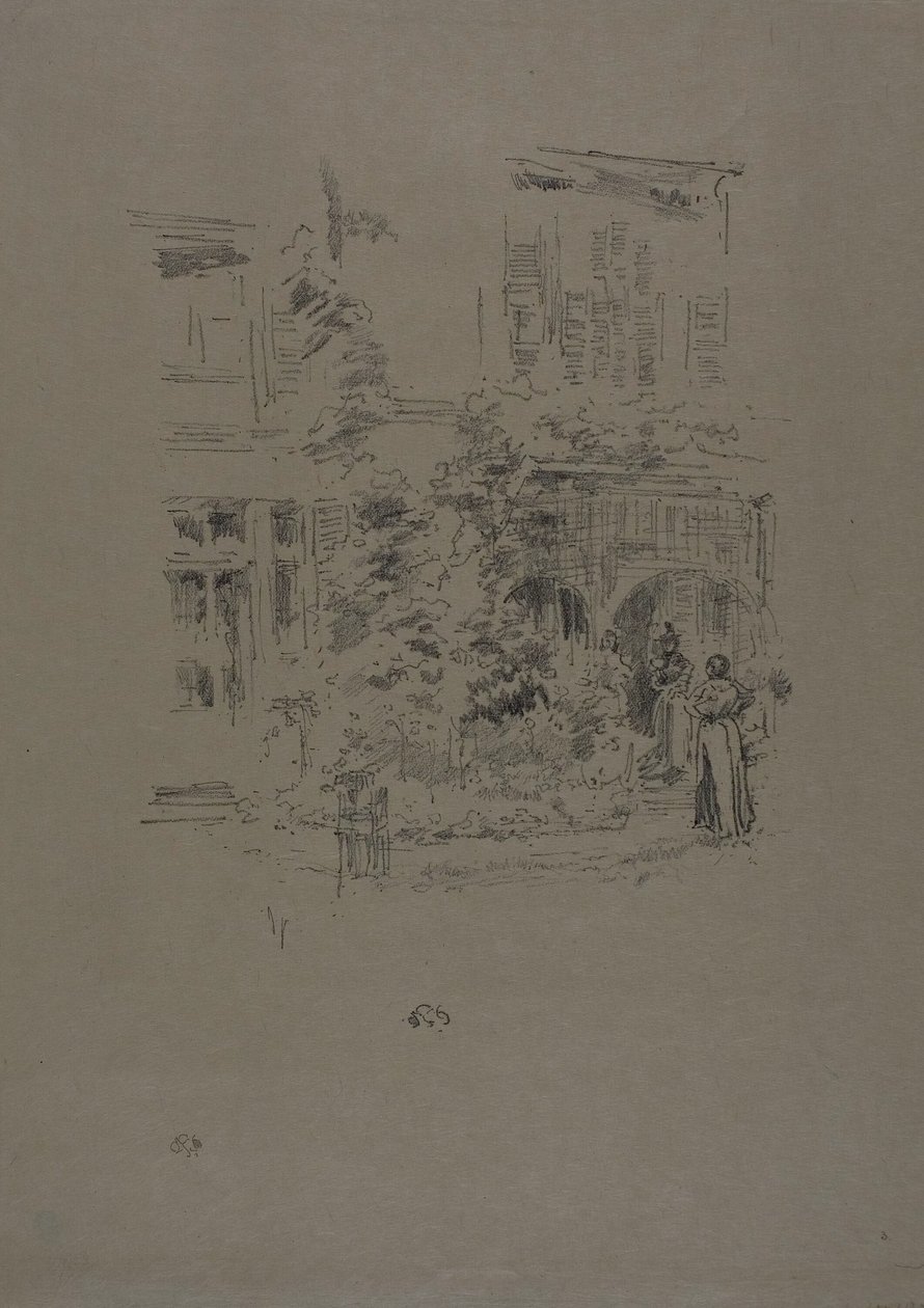 Hageverandaen av James Abbott McNeill Whistler