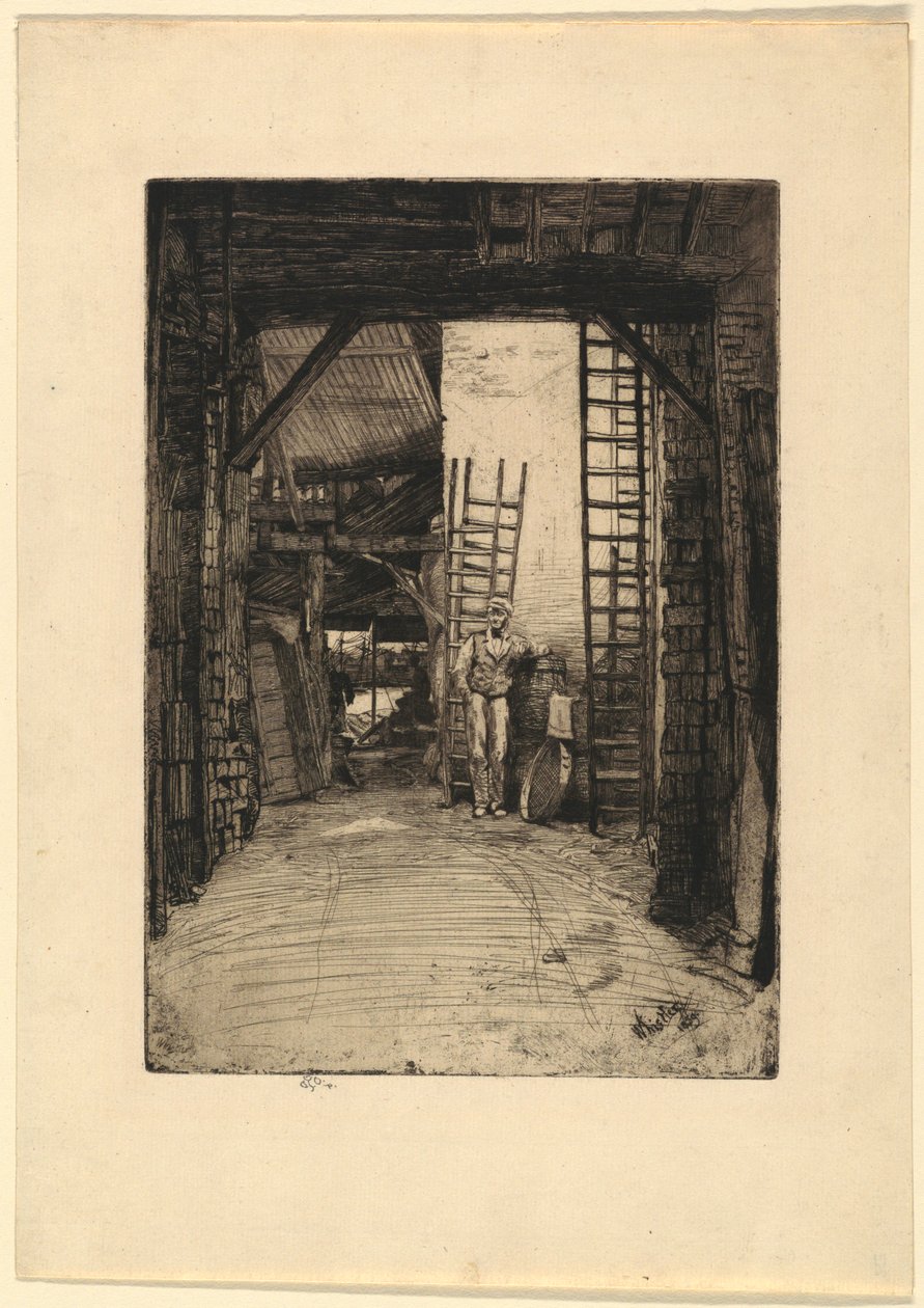 Lime-brenneren av James Abbott McNeill Whistler