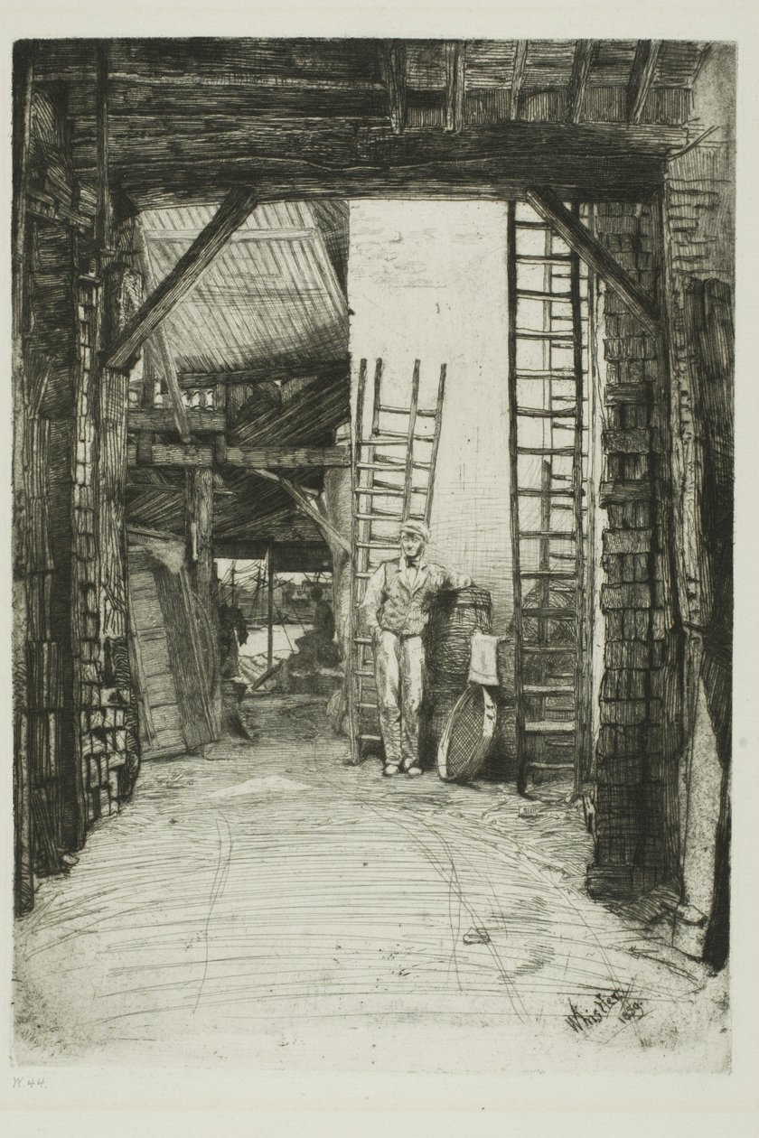 Lime-brenneren av James Abbott McNeill Whistler