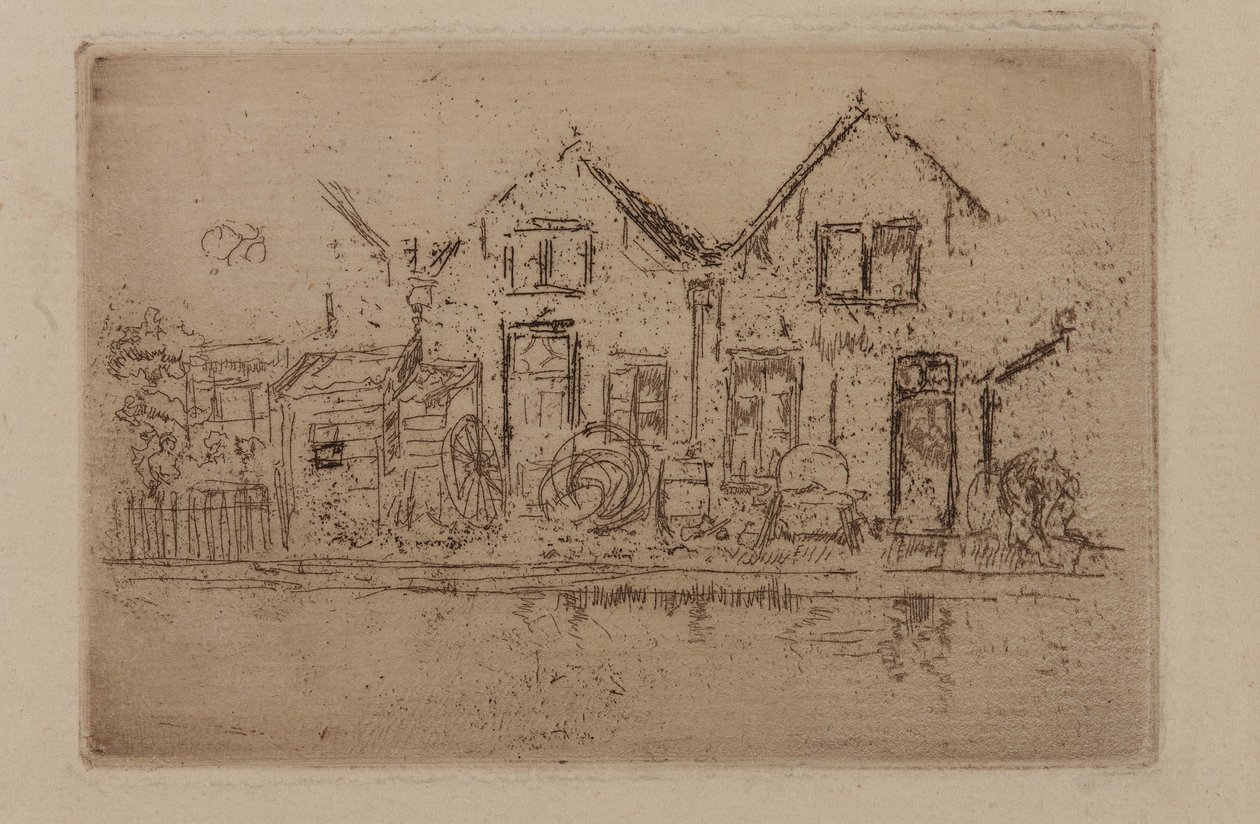 The Little Wheelwright's av James Abbott McNeill Whistler