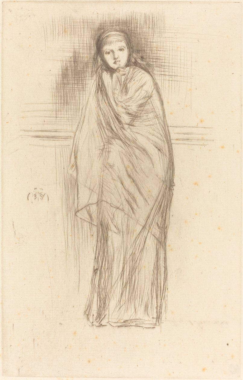 Modellen hviler av James Abbott McNeill Whistler