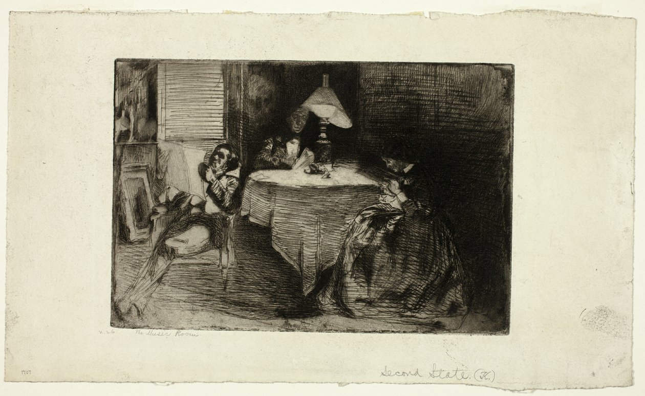 Musikkrommet av James Abbott McNeill Whistler