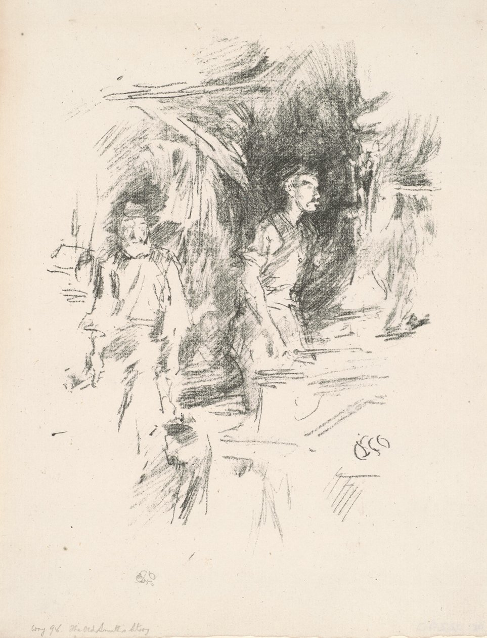 Den gamle Smiths historie av James Abbott McNeill Whistler