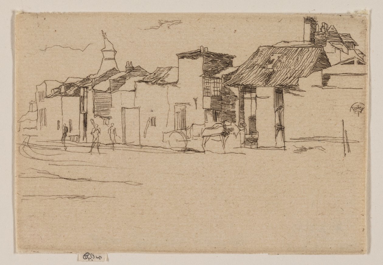 The Old Swan Brewery, Chelsea av James Abbott McNeill Whistler