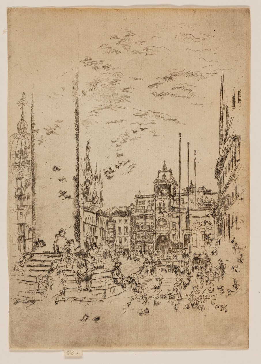 Piazzettaen av James Abbott McNeill Whistler