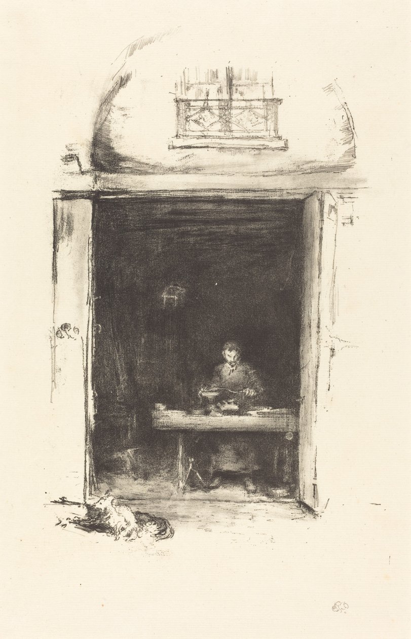 The Smith, Passage du Dragon av James Abbott McNeill Whistler