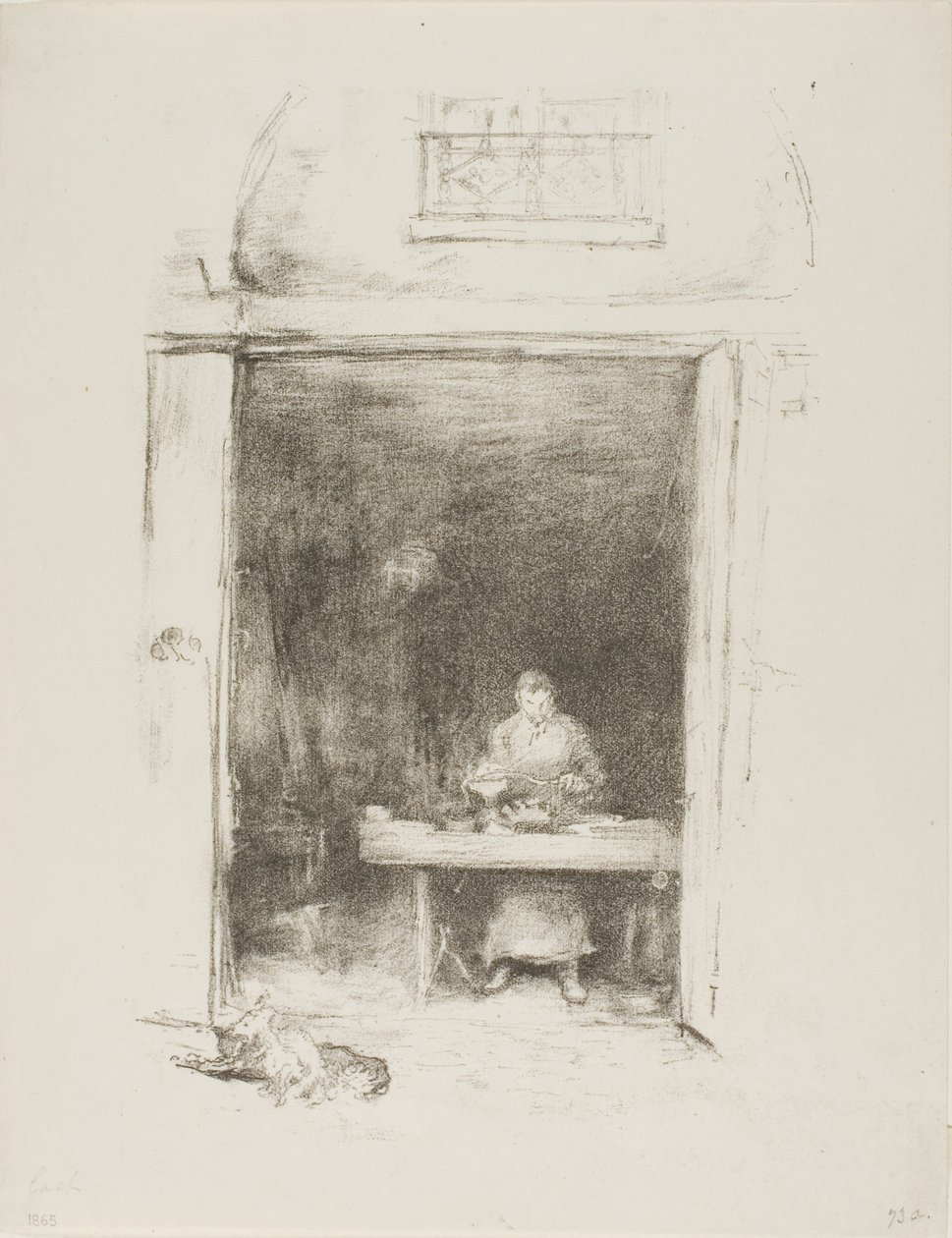 The Smith, Passage du Dragon av James Abbott McNeill Whistler
