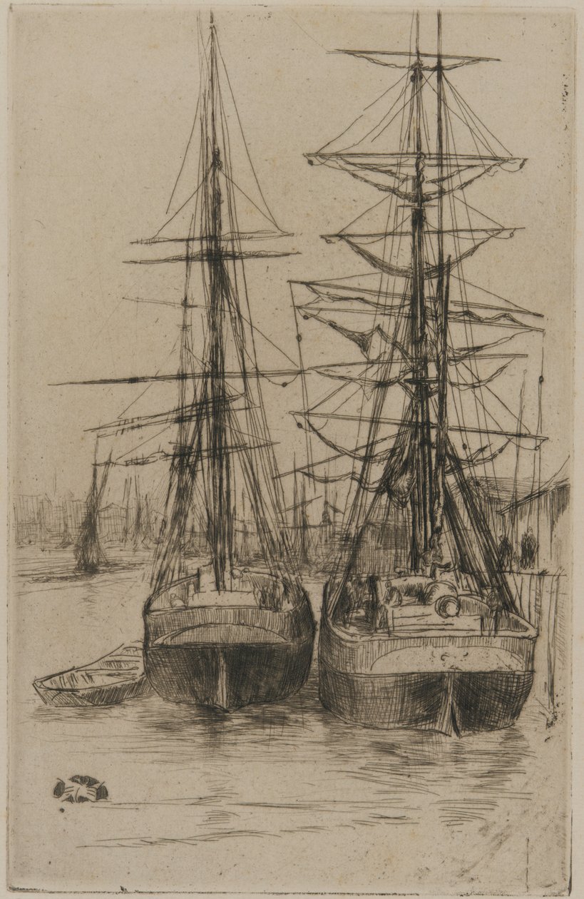 De to skipene av James Abbott McNeill Whistler