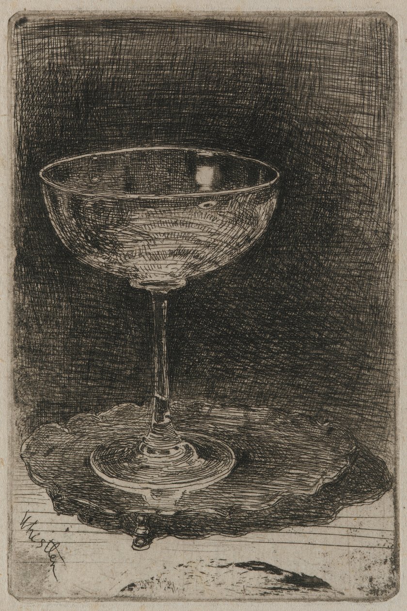 Vinglasset av James Abbott McNeill Whistler