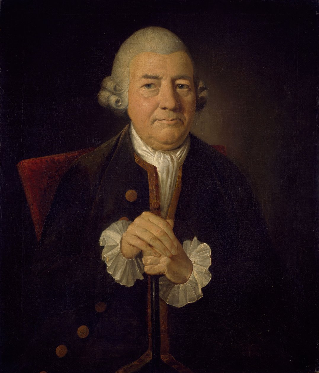 Portrett av John Baskerville 1706-1775, 1774. av James Millar