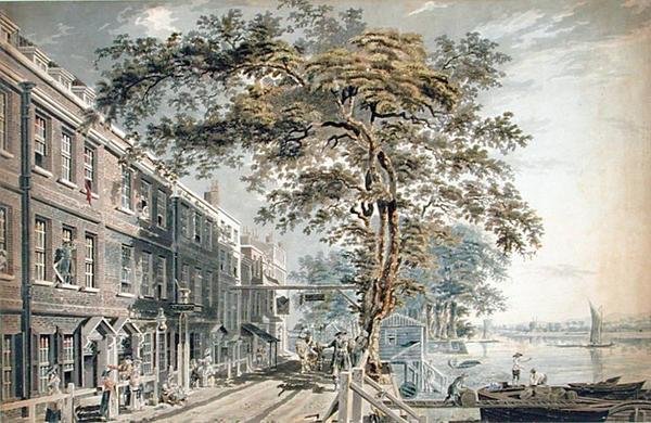 Cheyne Walk, Chelsea av James Miller