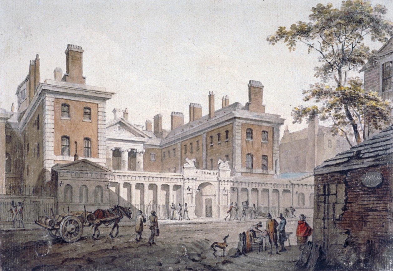 Admiralitetet, Whitehall, London, 1796 av James Miller