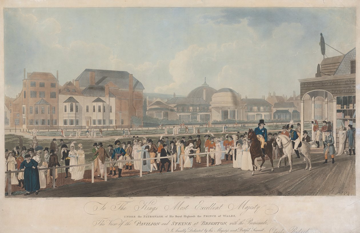 Paviljongen og Steyne i Brighton av James Mitan