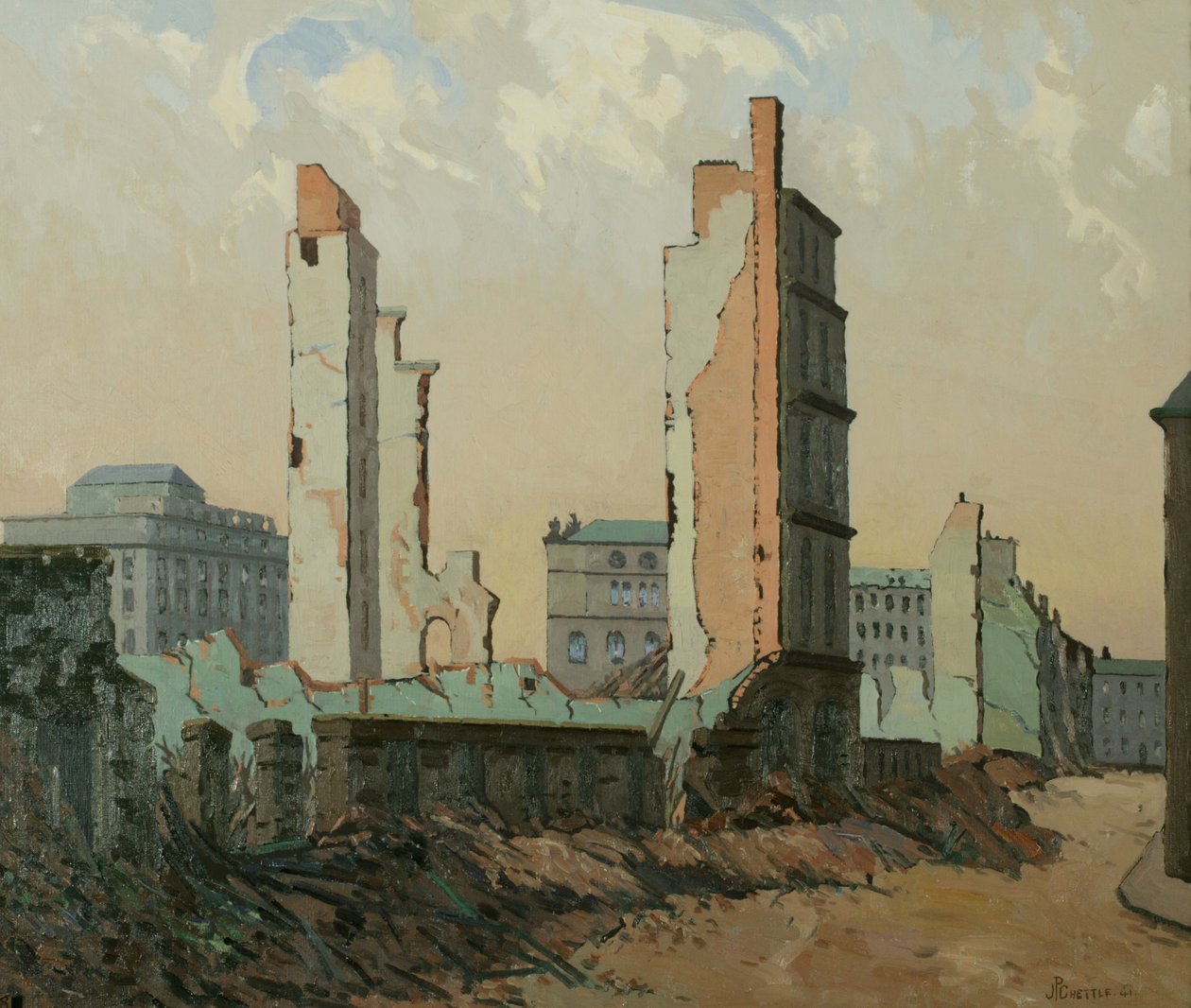 Krigsminnesmerke av James Patchell Chettle