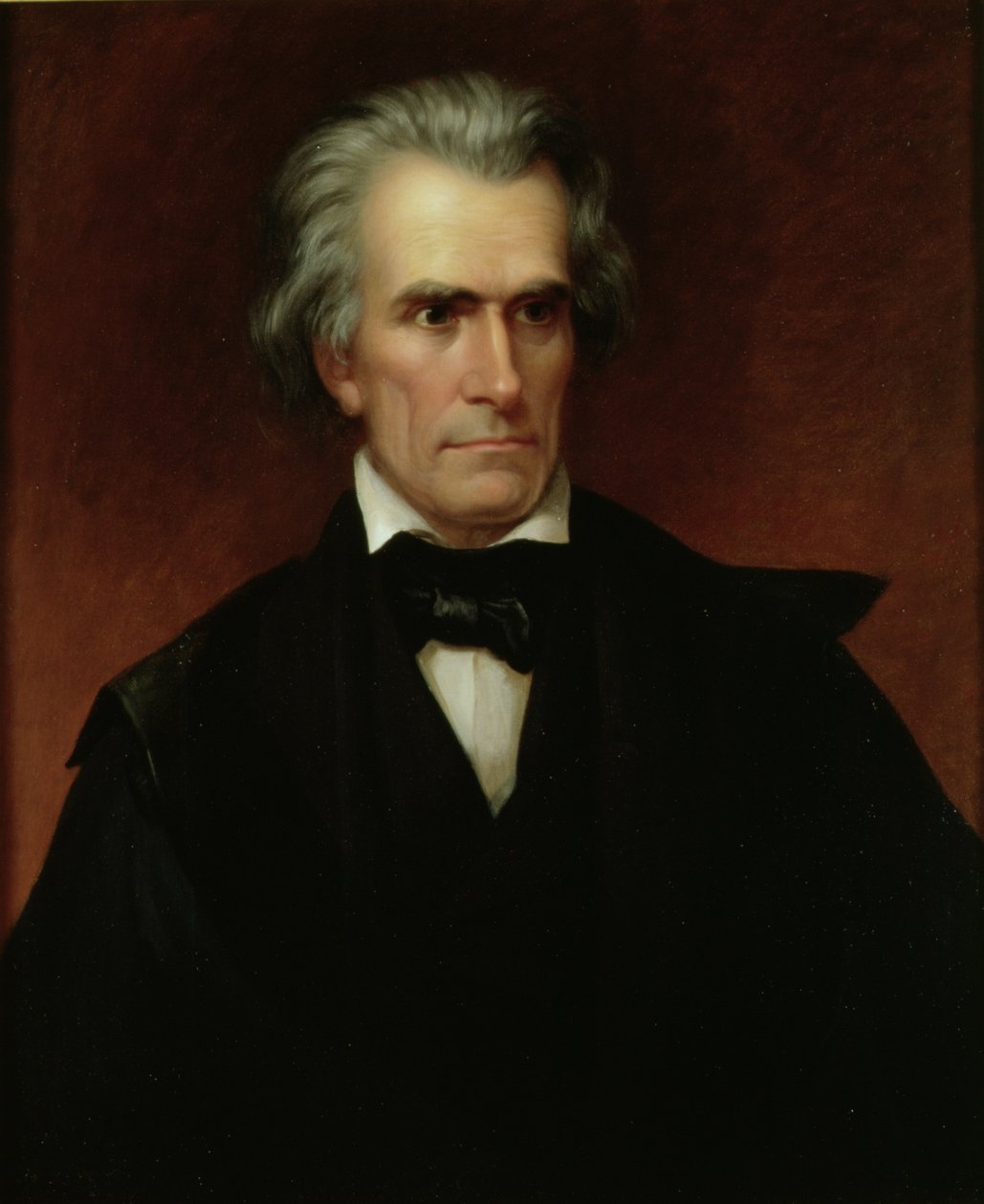 John Caldwell Calhoun (1782-1850) ca. 1845 av James Reid Lambdin