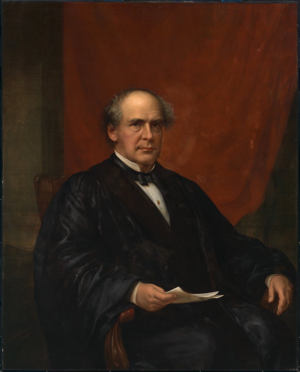 Salmon P. Chase, ca. 1864-1873. av James Reid Lambdin