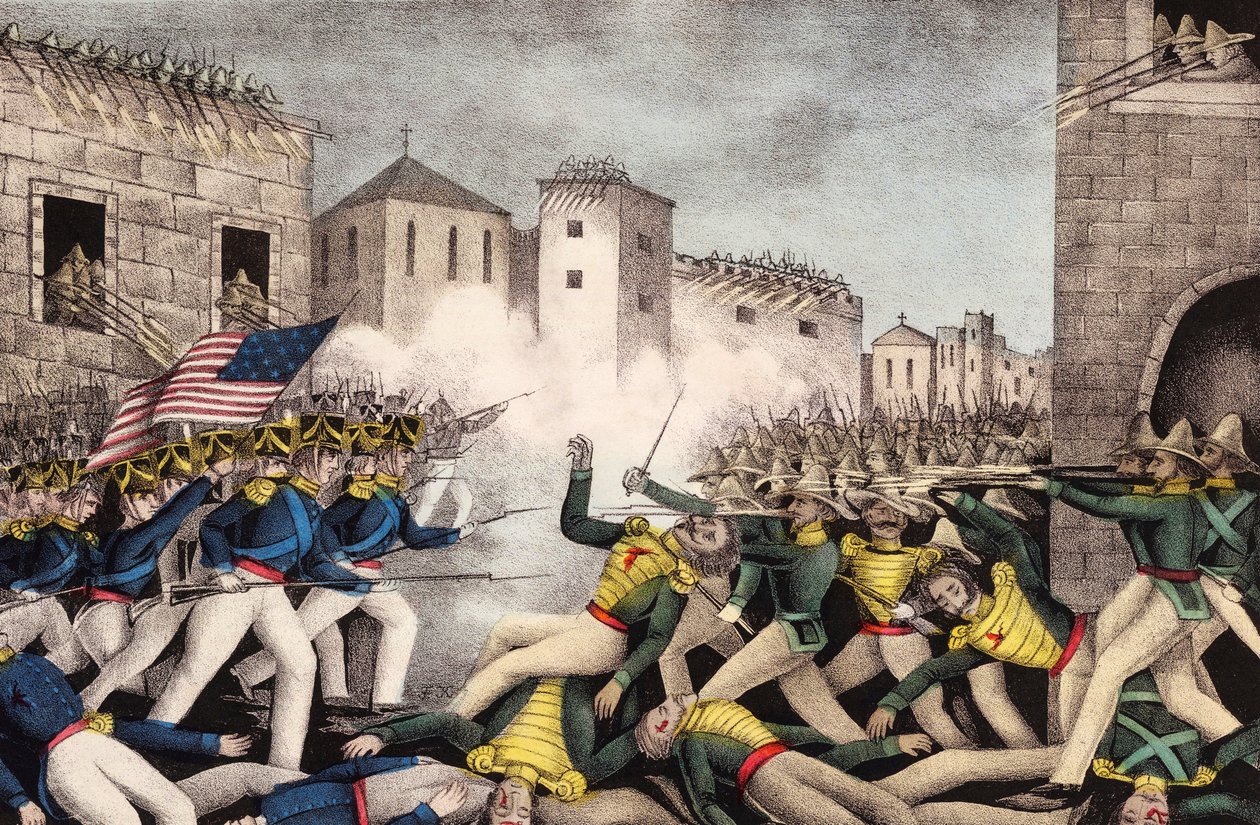 Slaget ved Monterrey. Meksikansk-amerikansk krig. av James S. Baillie