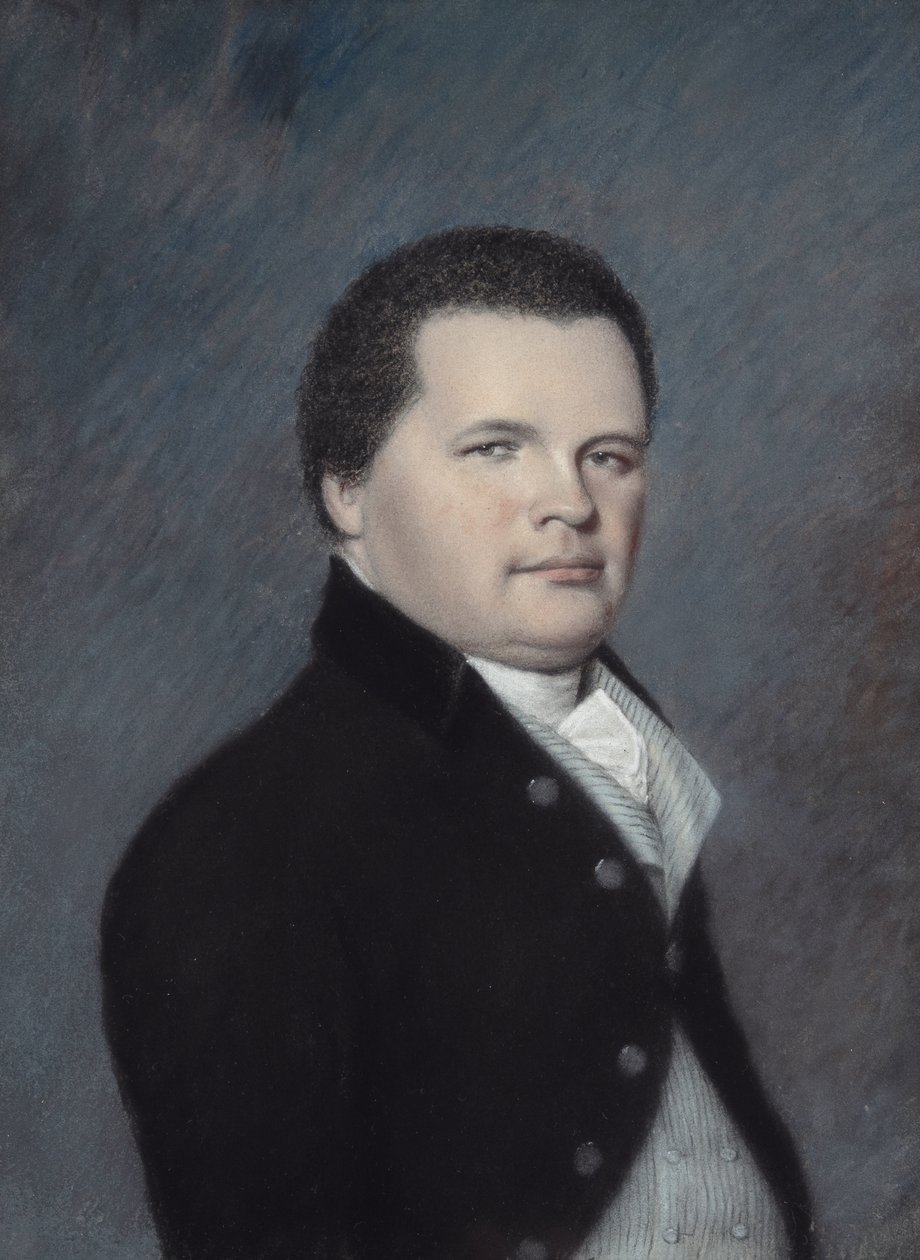 William Strutt (pastell på grått papir) av James Sharples