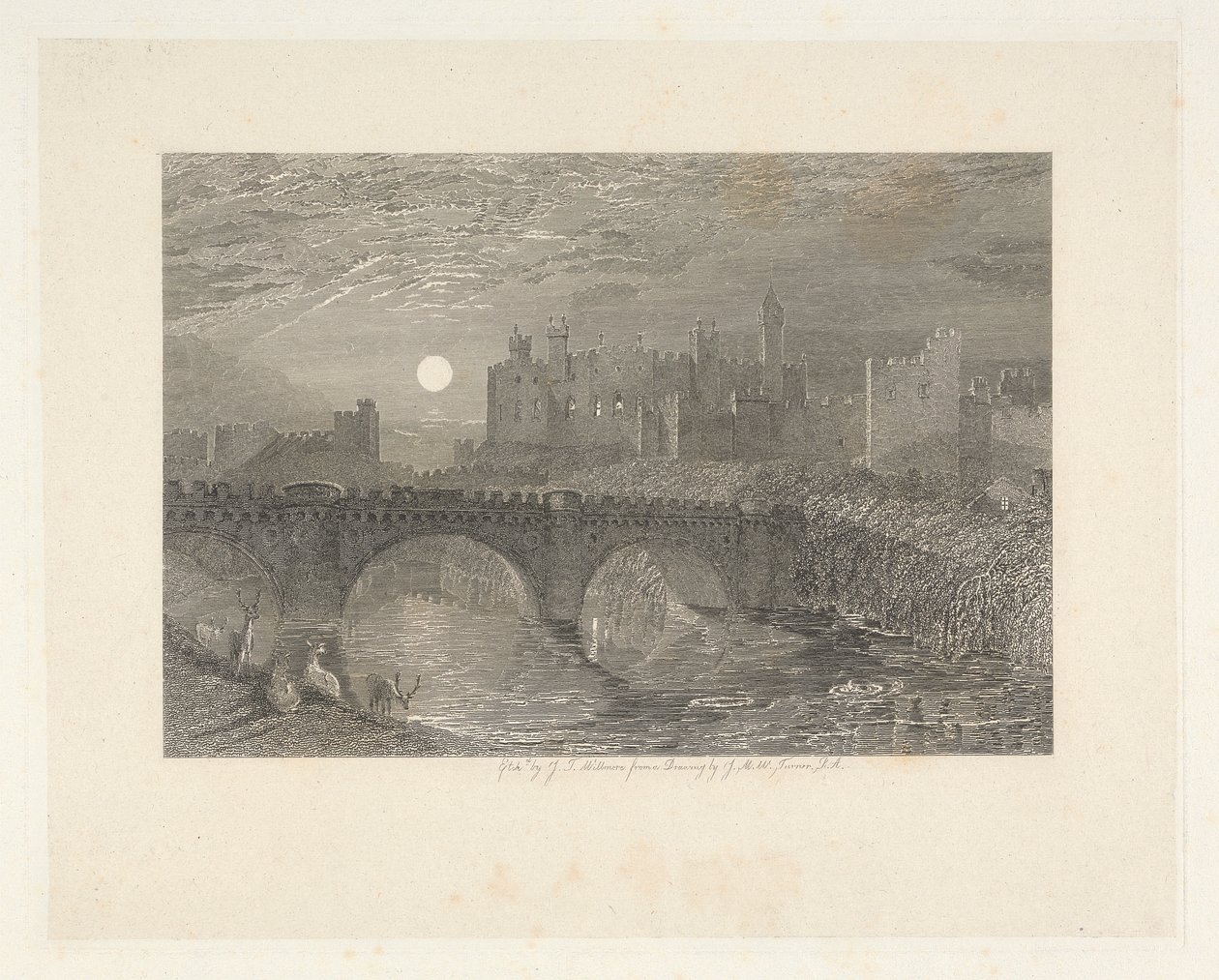 Alnwick Castle, Northumberland av James T. Willmore