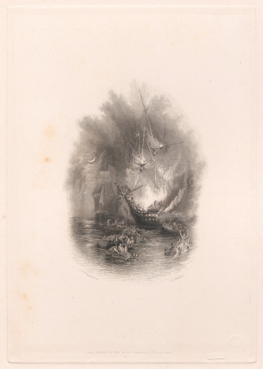 Fire at Sea (vignett) av James T. Willmore