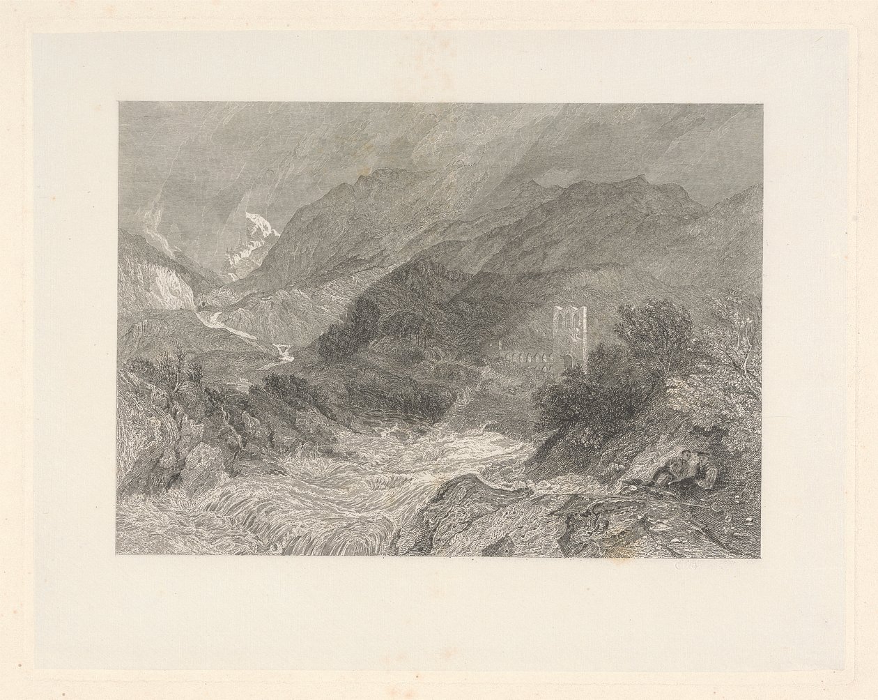 Llanthony, Monmouthshire av James T. Willmore