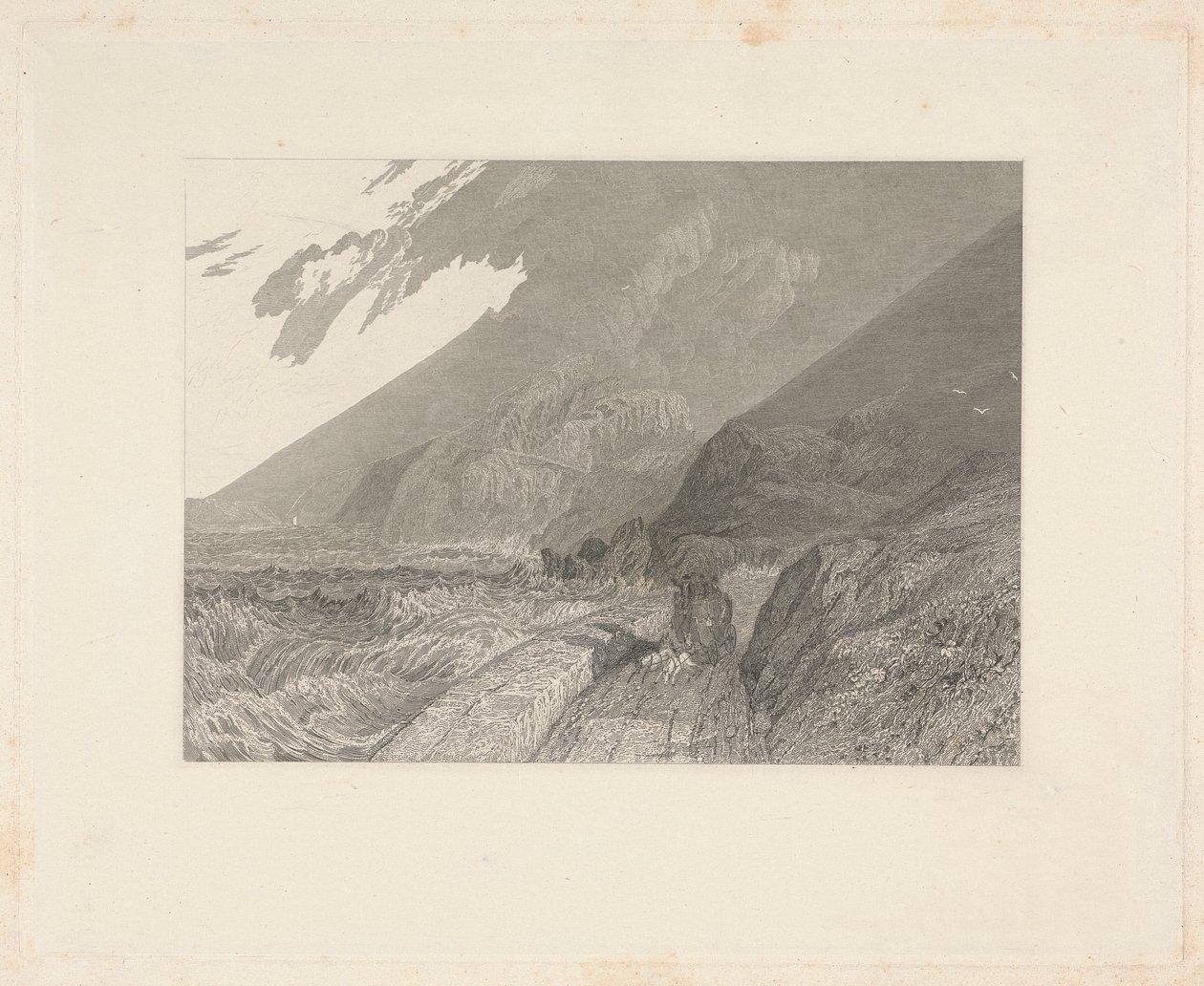 Penmaen Maur, Caernarvonshire av James T. Willmore