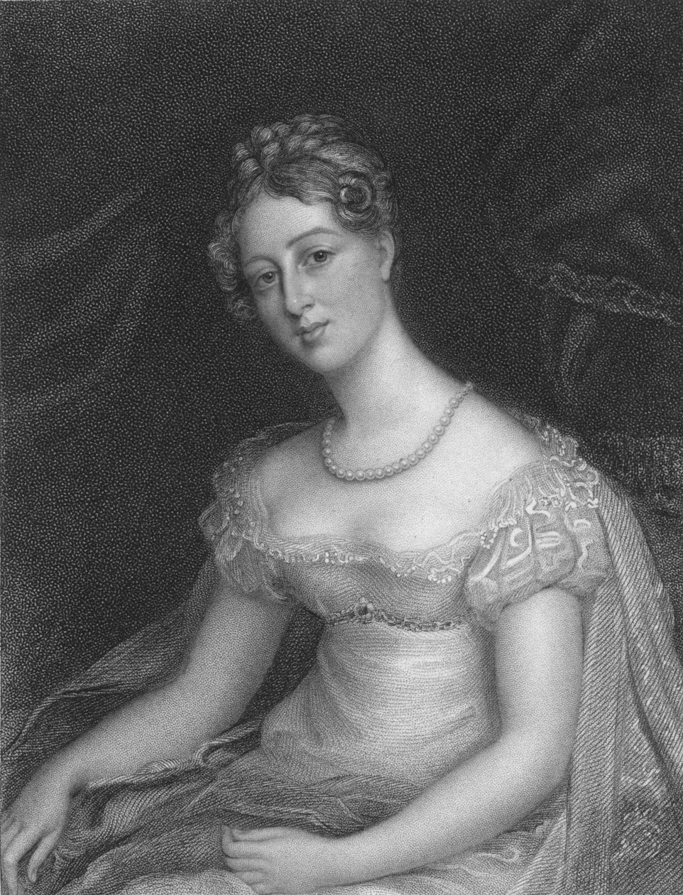 The Right Honorable Lady Anne Beckett, 1829. av James Thomson
