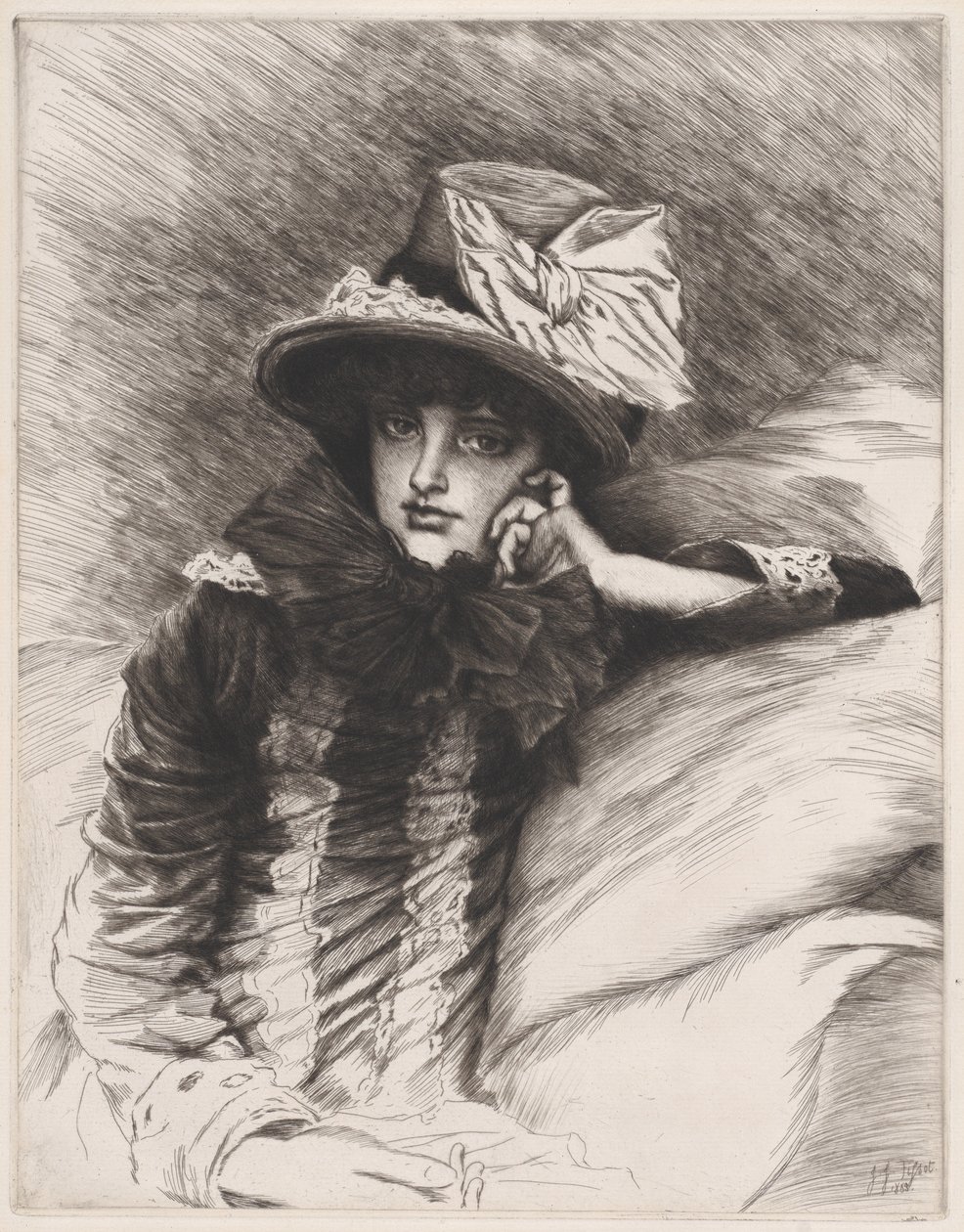 Bertha, 1883. av James Tissot